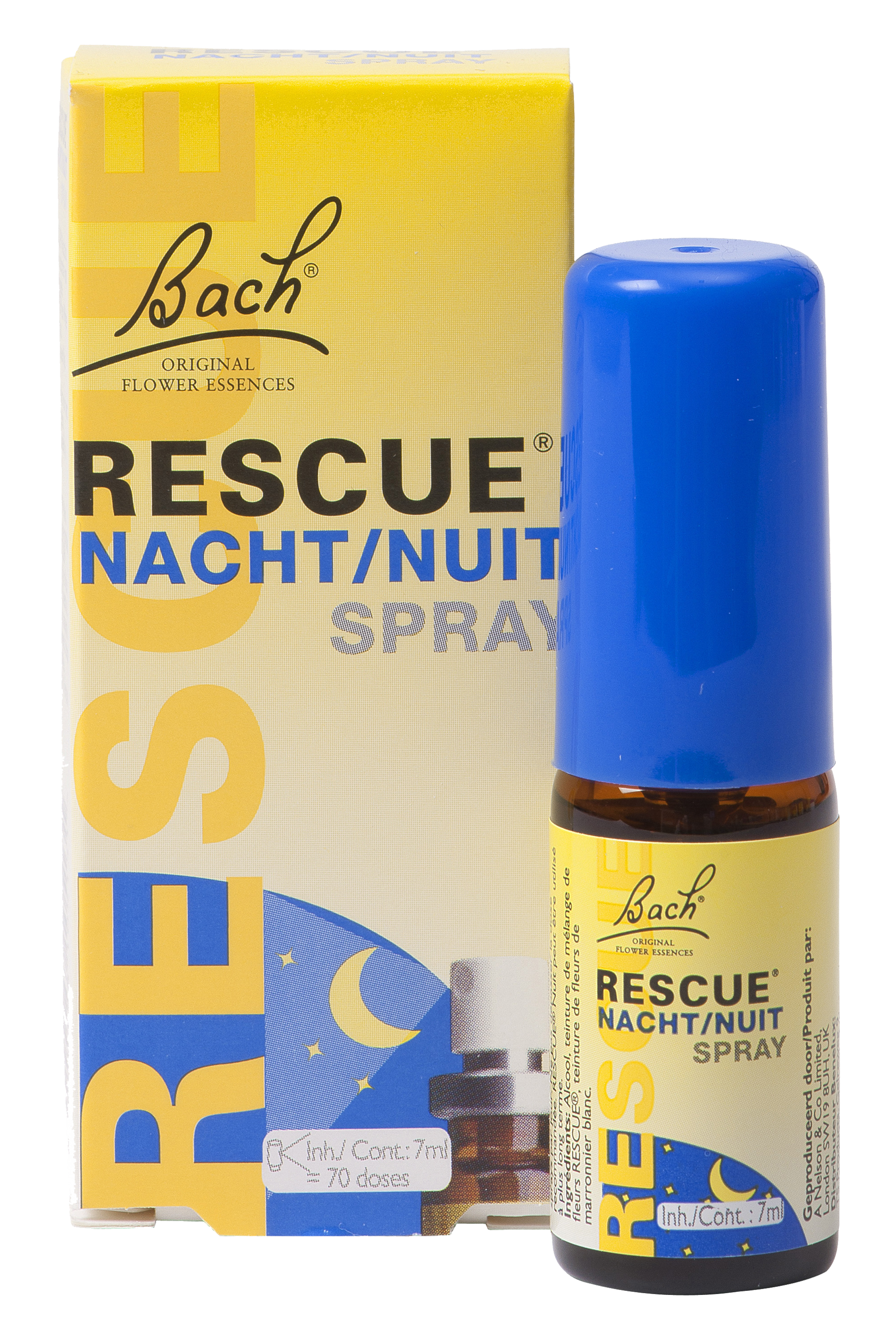 Bach Rescue remedy spray 7ml PL500/97